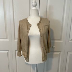 Merona gold cardigans